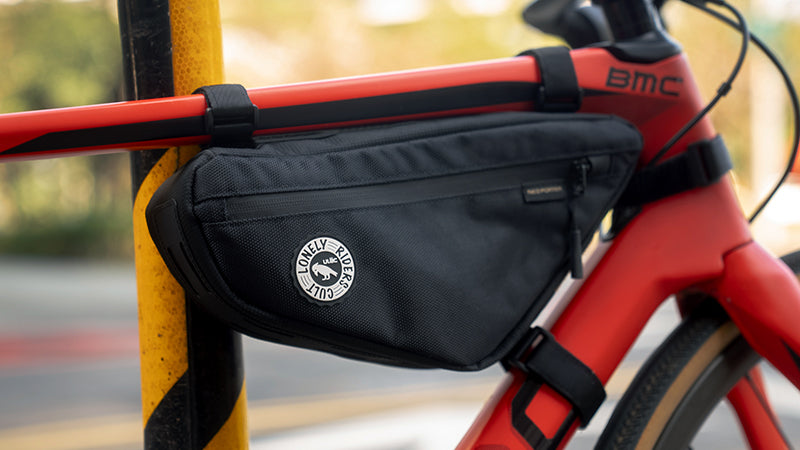 Borsa Triangolo Per Bici Impermeabile – Telaio Borsa Accessori Ciclismo Con Porta Cellulare - Foto 4